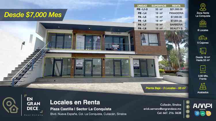 local comercial en renta calle boulevard la nueva espana la conquista culiacan sinaloa pU1mHdf